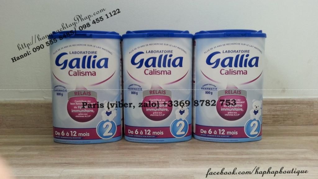 Sữa Gallia Calisma Relais 2 | Hà Pháp Boutique