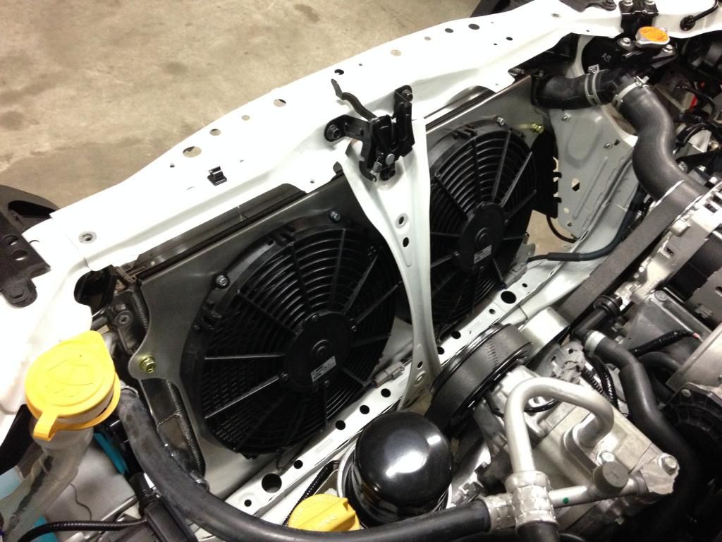 Spal Fan Shroud & Koyo Radiator Scion FRS Forum Subaru BRZ Forum