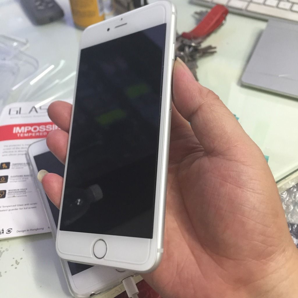 iPhone 6plus 16g white 99% - 1