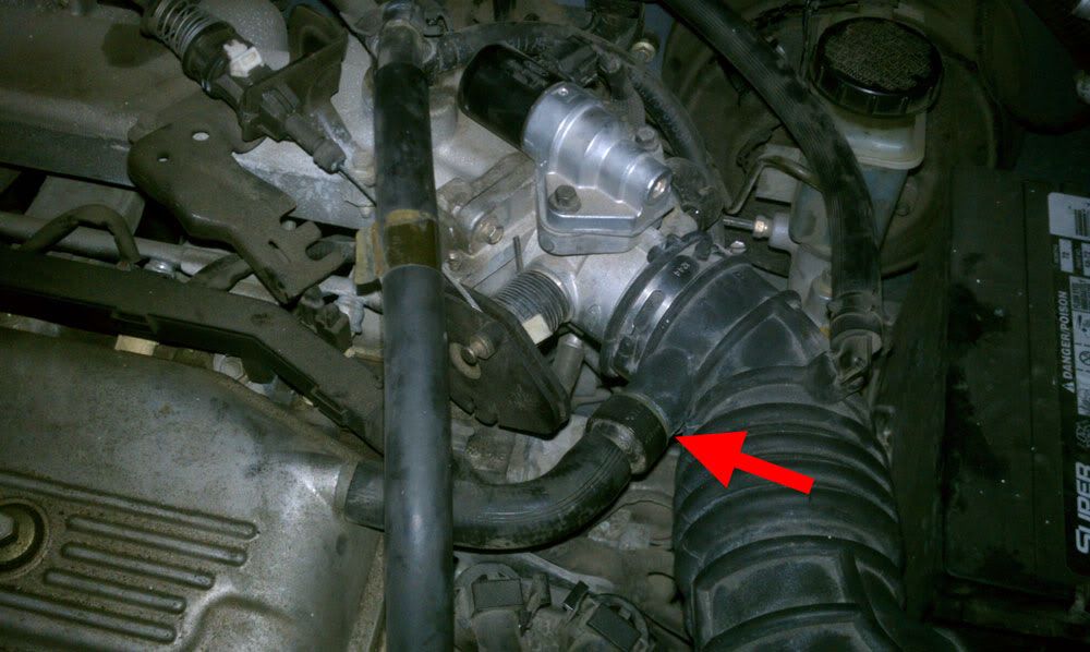 Vac leak where crankcase valve meets air box hose. Normal? FEOA Forums