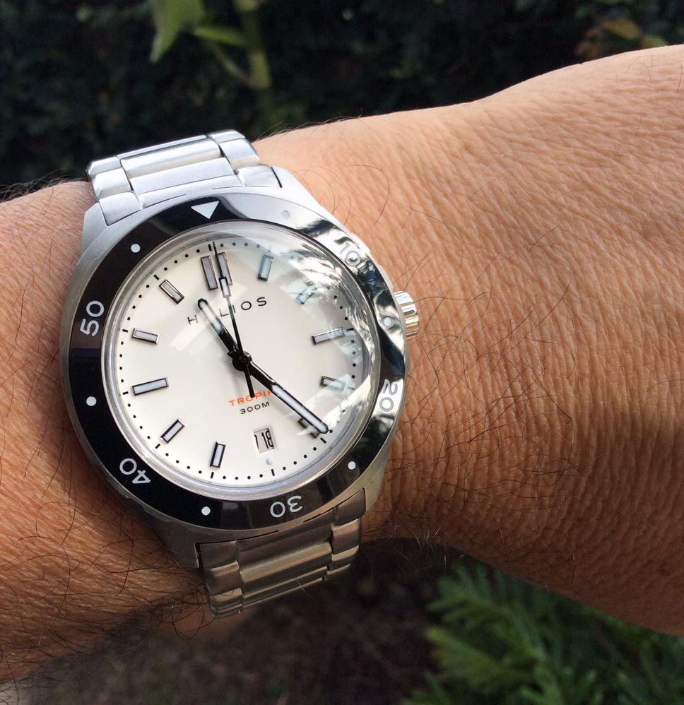 Halios Tropik SS White Black Christopher Ward Forum