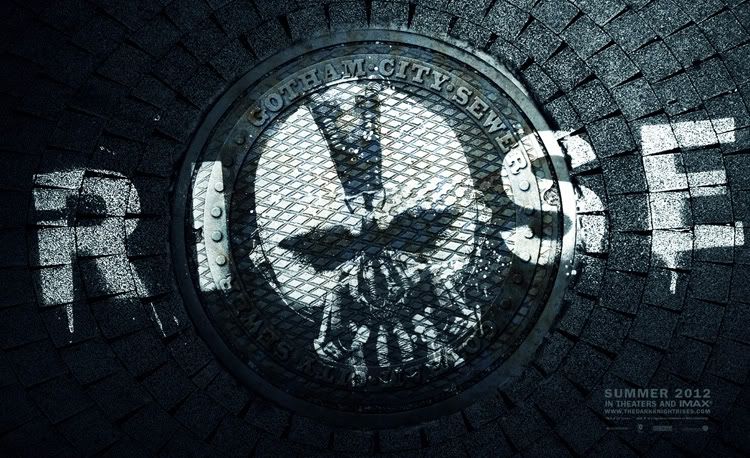 Bane Manhole Sewer Cover The Dark Knight Rises