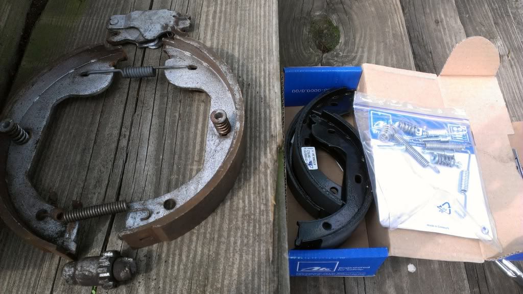 DIY Handbrake Shoes replacement BMW M5 Forum and M6 Forums