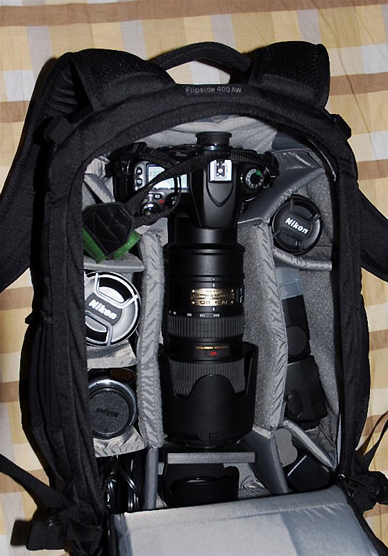 Lowepro Flipside 400 AW Sac photo Digita SLR Camera Backpack & All