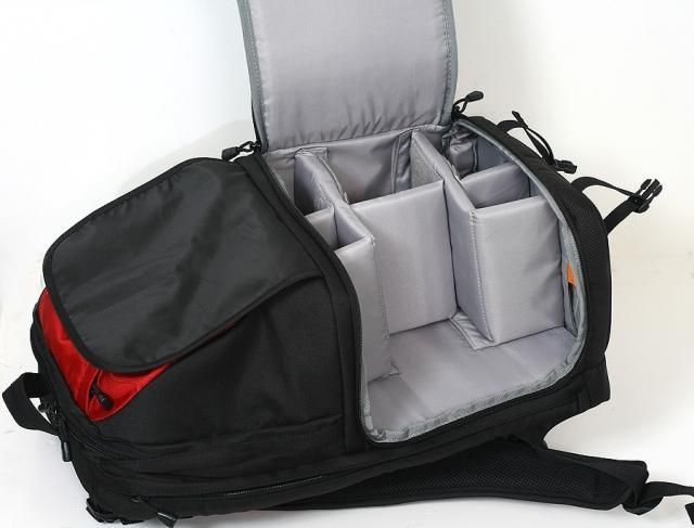 Lowepro Fastpack 350 Digital SLR Camera Bag Backpack Laptop 17 &quot; & a rain cover