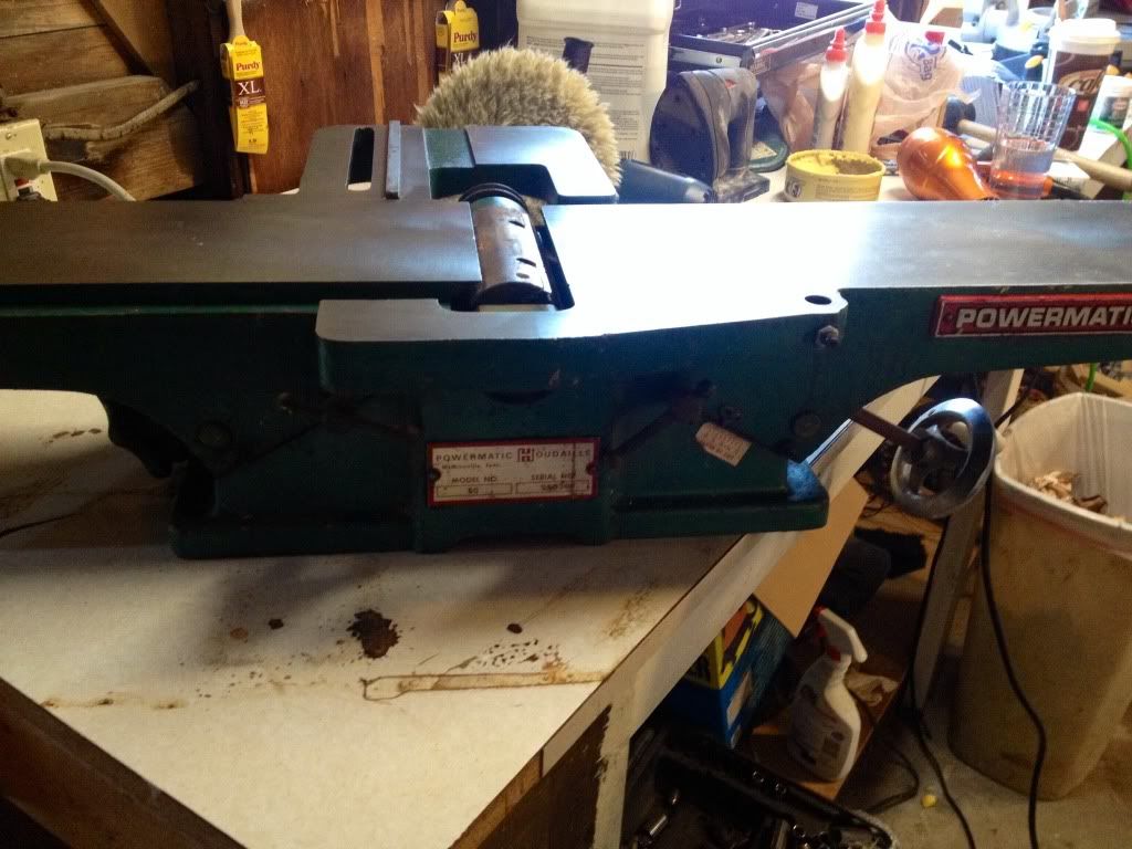 Powermatic Model 50 Jointer LumberJocks Woodworking Forum