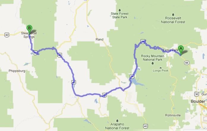 RV Adventures to the National Parks – Day 11: Steamboat Springs, CO to Estes Park, CO