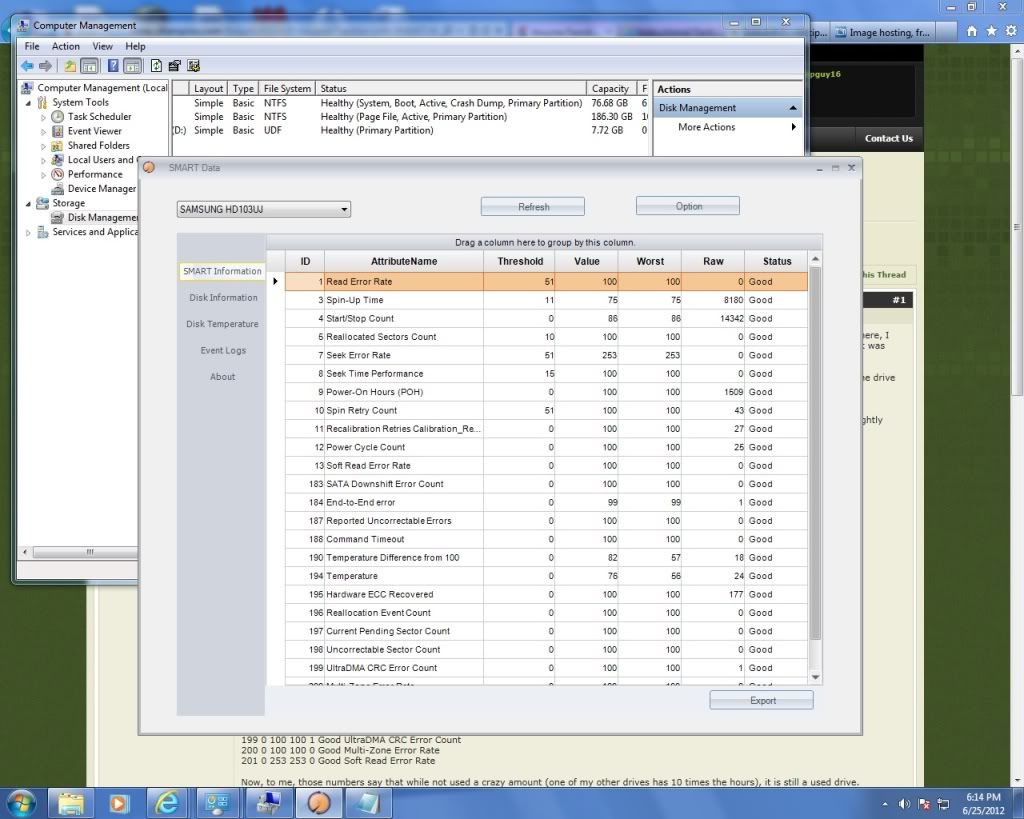 hdd smart info linux